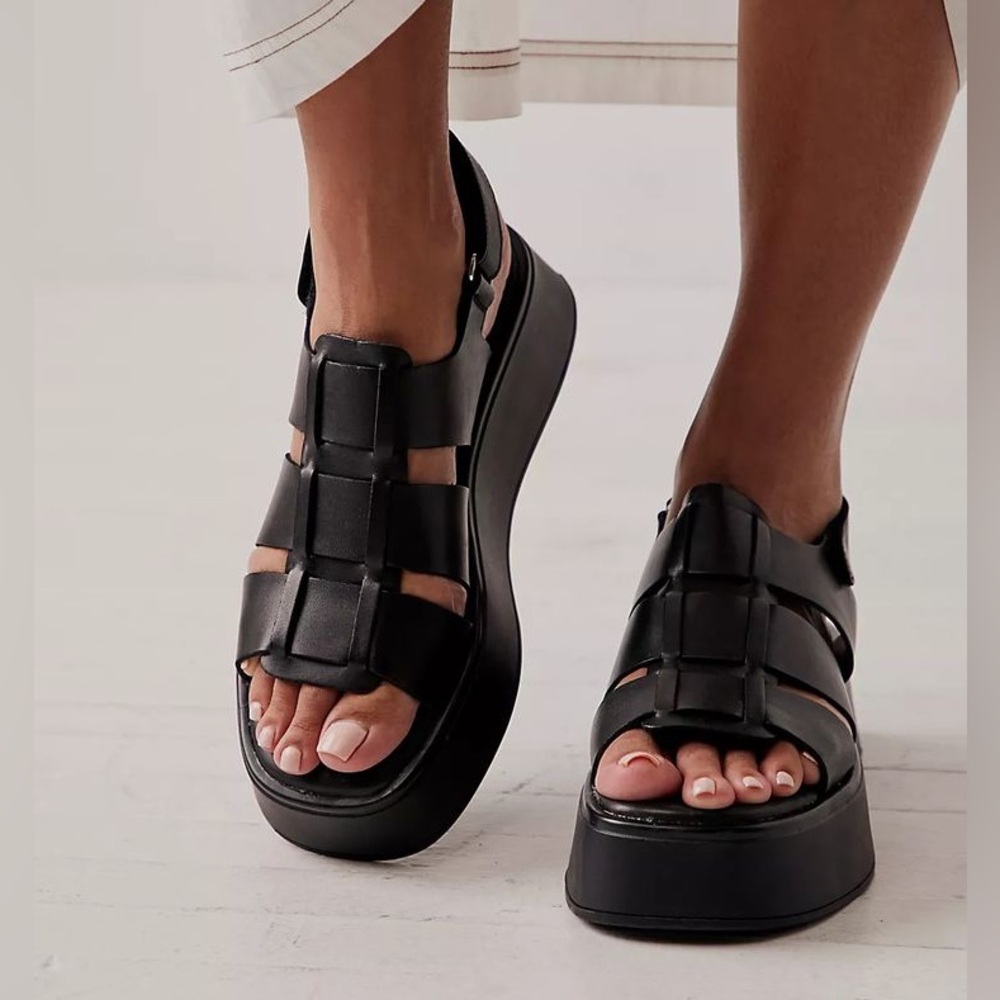 VAGABOND // Courtney platform fisherman sandals